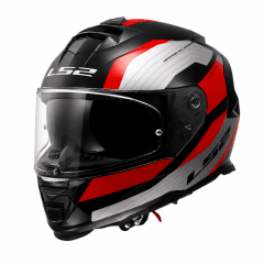CASCO INTEGRAL LS2 FF800 STORM II ROCKER SILVER ROJO | RENDIMIENTO PARA CADA KILÓMETRO