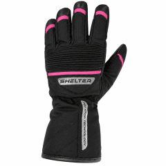 GUANTE SHELTER BLAKE WP NEGRO ROSA | PROTECCIÓN IMPERMEABLE PARA TODO CLIMA