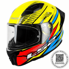 CASCO LS2 FF810 VIGO FLIGHT AMARILLO NARANJO | CERTIFICADO ECE 22.06