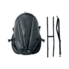 BOLSO PARA MOTO PARTE TRASERA UNIVERSAL IMPERMEABLE NEGRO | MÁXIMA VERSATILIDAD