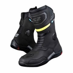BOTA LS2 GOBY NEGRA AMARILLA WP MUJER