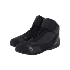 BOTA PARA MOTO RICHA KART EVOLUTION NEGRA CON PROTECCIONES