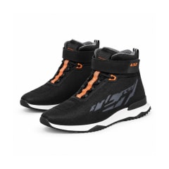 BOTA LS2 ACRUX NEGRA NARANJA HOMBRE