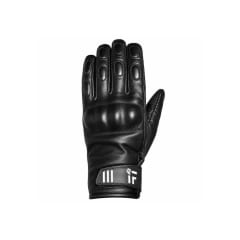 GUANTE MOTO CUERO NEGRO INSIGNIA IFGC