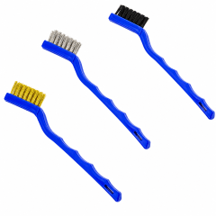 SET DE CEPILLOS PARA LIMPIEZA DE MOTOR 3 PCS | MANTÉN TU MOTO IMPECABLE EN CADA DETALLE
