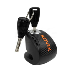 CANDADO KOVIX KNS6 PARA DISCO DE MOTO | ALARMA 120 DB CON PIN 6 MM