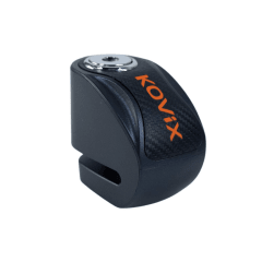 CANDADO PARA DISCO DE MOTO KOVIX KNN1 CON PIN DE 6 MM NEGRO