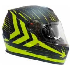 CASCO GHB M-61 negro amarillo mica oscura