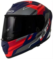 Casco Integral Ls2 Ff390 Breaker Evo Beta Rojo Azul Matte