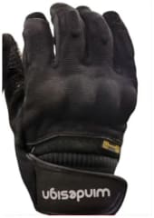 guante reflector negro