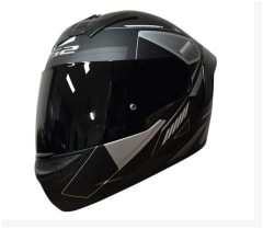 casco ls2 ff352 betha negro gris (mica transparente)