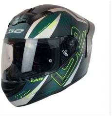 Casco Ls2 Ff352 Evo Garr negro amarillo mate