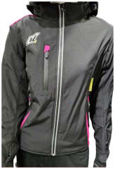 chaqueta kmz pinky negro rosado