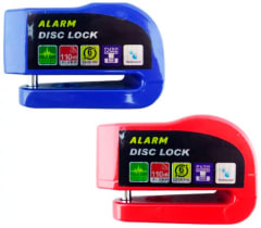 Candado Para Freno De Disco Con Alarma Llaves 6 MM