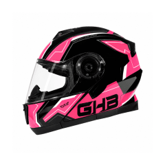 CASCO ABATIBLE GHB 160 STARK NEGRO ROSA