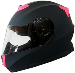 Casco Abatible Ghb 160 Negro Rosado