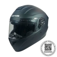 casco ghb m-72 negro mate
