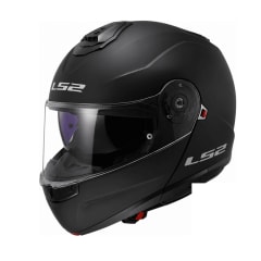 CASCO LS2 FF908 STROBE II SOLID NEGRO MATTE | ABATIBLE, CERTIFICADO Y LISTO PARA RODAR