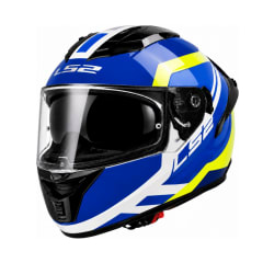 CASCO LS2 FF806 FUSION BLURE GRIS AMARILLO | INNOVACIÓN PARA RODAR CON CONFIANZA