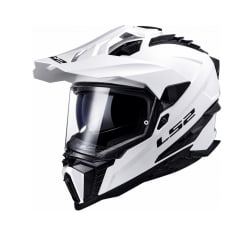 CASCO LS2 MX701 EXPLORER BLANCO | AVENTURA, SEGURIDAD Y MÁXIMO CONFORT