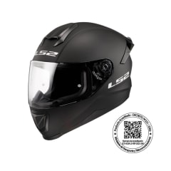 CASCO PARA MOTO LS2 FF802 FLASH II NEGRO MATE