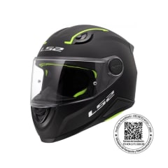 CASCO LS2 FF812 KID NEGRO MATE