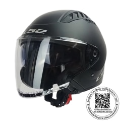CASCO LS2 OF600 COPTER II NEGRO MATTE | LIGEREZA, SEGURIDAD Y ESTILO URBANO