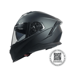 CASCO PARA MOTO GHB M-69 NEGRO MATE
