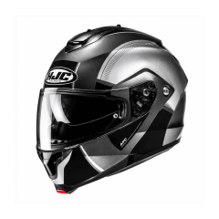 CASCO ABATIBLE HJC C91N JYN MC5 GRIS CON VISOR SOLAR