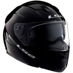 casco ff320 stream evo negro brillante