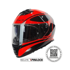 CASCO INTEGRAL LS2 FF800 STORM II DODGER NARANJO