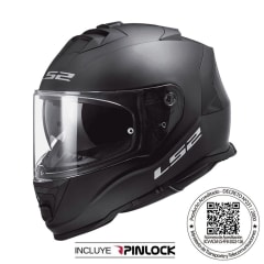 CASCO INTEGRAL LS2 FF800 STORM 2 NEGRO MATE