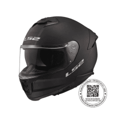 CASCO PARA MOTO LS2 FF808 STREAM II NEGRO MATE