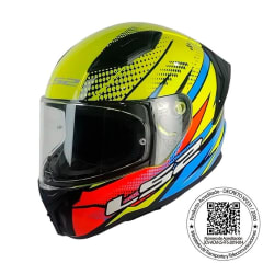 CASCO LS2 FF810 VIGO FLIGHT AMARILLO NARANJO