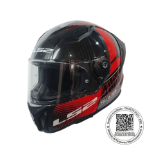 CASCO PARA MOTO LS2 FF810 VIGO SHIFT JEANS TITANIO ROJO