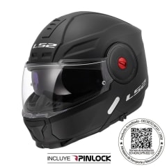 CASCO LS2 FF902 SCOPE II NEGRO MATTE | ABATIBLE, CÓMODO Y CERTIFICADO