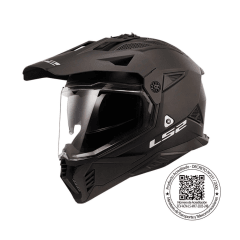 CASCO PARA MOTO LS2 MX702 PIONEER II NEGRO MATTE