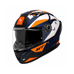 CASCO PARA MOTO MT HELMETS BRAKER SV C4 PURSUIT NARANJA MATE