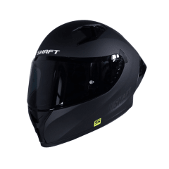 CASCO INTEGRAL PARA MOTO SHAFT 526 SP EVO SOLID NEGRO MATE ECE 22.06