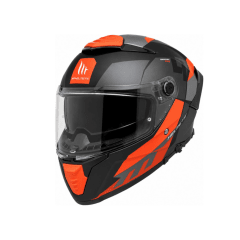 CASCO PARA MOTO MT HELMETS THUNDER 4 SV EXA A5 ROJO MATE