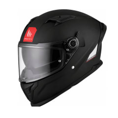 CASCO MT HELMETS BRAKER SV SOLID A1 NEGRO MATE | CASCO INTEGRAL CERTIFICADO ECE 22.06