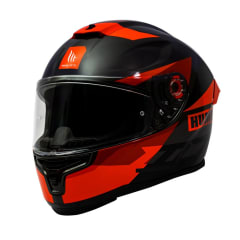 CASCO MT FF114 HUMMER QUO B5 ROJO BRILLO | ELIGE UN CLÁSICO QUE NUNCA PASA DE MODA (VISOR OSCURO DE REGALO)