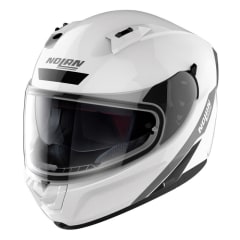 CASCO INTEGRAL NOLAN N60-6 STAPLE BLANCO NEGRO | RENDIMIENTO ITALIANO PARA CADA AVENTURA