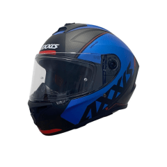 CASCO PARA MOTO AXXIS FF112D DRAKEN S GEAR E7 AZUL MATE