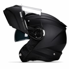 CASCO ABATIBLE VOSS 580 NEGRO | DOBLE VISOR, CERTIFICACIÓN ECE 22.05 Y DOT