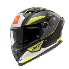 CASCO MT HELMETS BRAKER SV B3 PURSUIT AMARILLO FLÚOR | CASCO INTEGRAL CERTIFICADO ECE 22.06