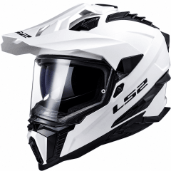 CASCO LS2 MX701 EXPLORER BLANCO | AVENTURA, SEGURIDAD Y MÁXIMO CONFORT