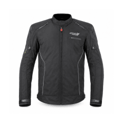 CHAQUETA PARA MOTO HOMBRE ATROX CE 2132 CON PROTECCIONES NEGRA