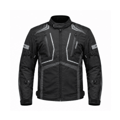 CHAQUETA PARA MOTO ARMAD GEAR START UP MAXDURA IMPERMEABLE NEGRA