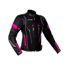 CHAQUETA MUJER ATROX AT2419 NEGRO ROSA | PROTECCIÓN INTELIGENTE PARA CADA AVENTURA